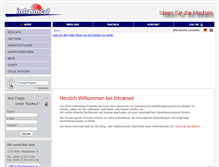 Tablet Screenshot of intramed.at